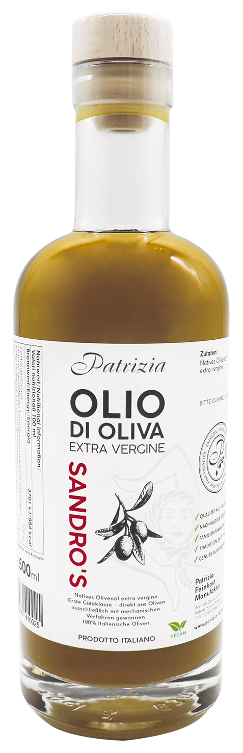 Olivenöl Sandro's - naturtrüb 500 ml