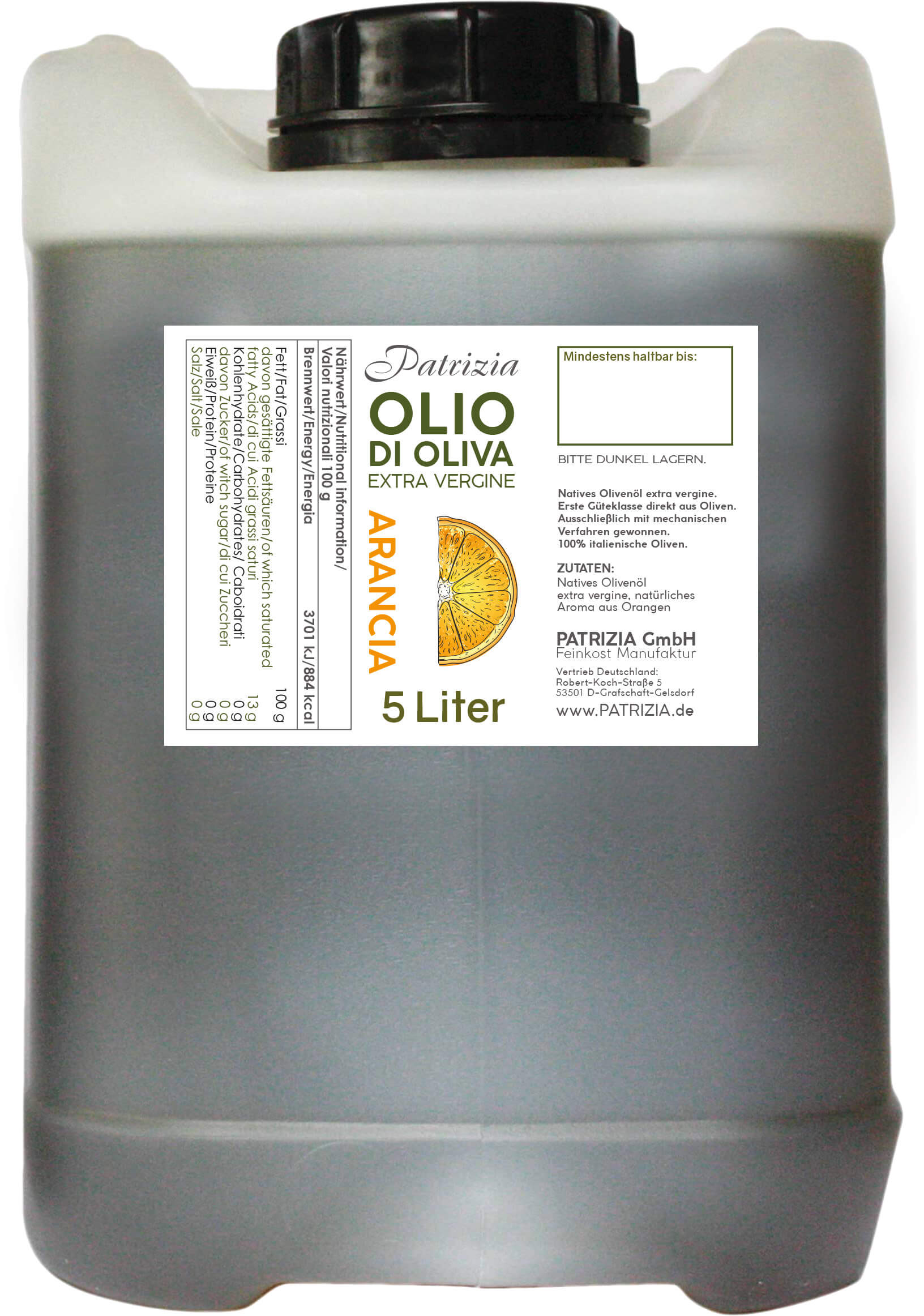 Olivenöl Orange - 5 l Kanister
