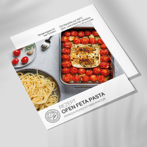 Rezeptkarte - Ofen Feta Pasta